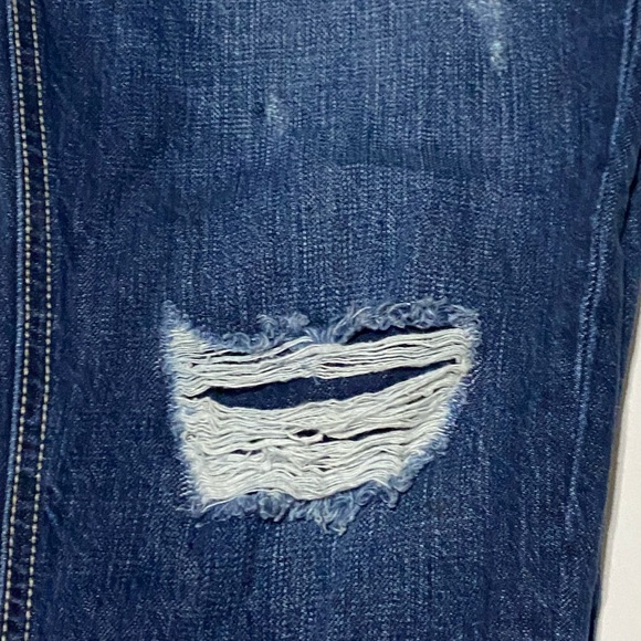 Kancan Size 5 / 26 Distressed Jeans Worn 1X - Picture 7 of 10